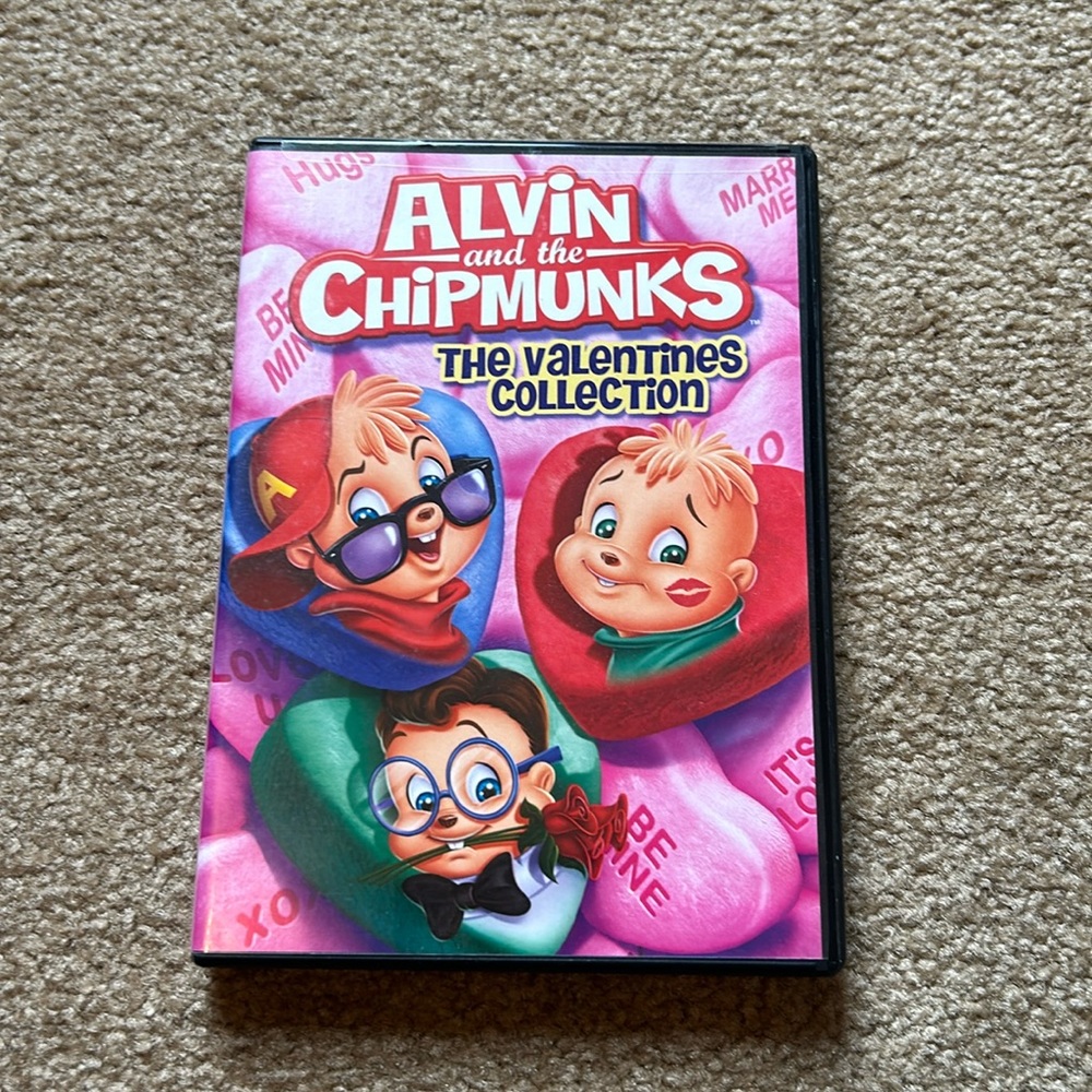 Alvin and the chipmunks the Valentine collection DVD
